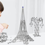 Magnetic Building Set | Steel Sticks & Balls | Creative Construction
