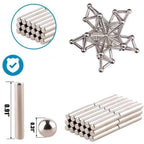 Magnetic Building Set | Steel Sticks & Balls | Creative Construction