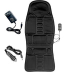 Massage Chair Pad for Car & Home | 8-Mode Heated Massage | Neck, Back & Thigh Rollers
