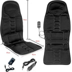 Massage Chair Pad for Car & Home | 8-Mode Heated Massage | Neck, Back & Thigh Rollers