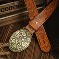 Men's Belt | Western-Inspired Vegan Leather | Durable Metal Buckle | All-Season Wear