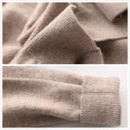 Men's Cashmere Sweater | Classic Crew & V-Neck | Soft & Durable | Comfortable Fit