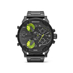 Men's Chronograph Watch | Quartz Movement | Stainless Steel Case | 50mm Dial