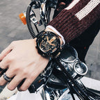 Men's Chronograph Watch | Quartz Movement | Stainless Steel Case | 50mm Dial