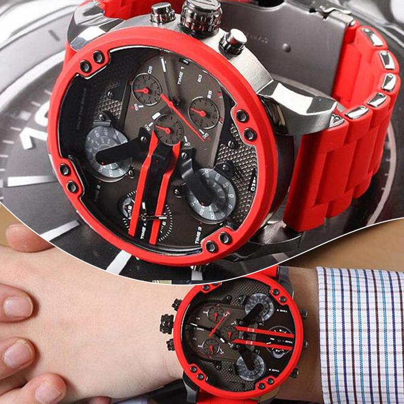 Men's Chronograph Watch | Quartz Movement | Stainless Steel Case | 50mm Dial