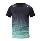 Men's Ombre Performance Tee | Moisture-Wicking & Quick-Dry | Lightweight & Breathable