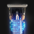 Men's Precision Hair Trimmer | Cordless T-Blade Zero-Gap | USB Rechargeable & Long Battery Life