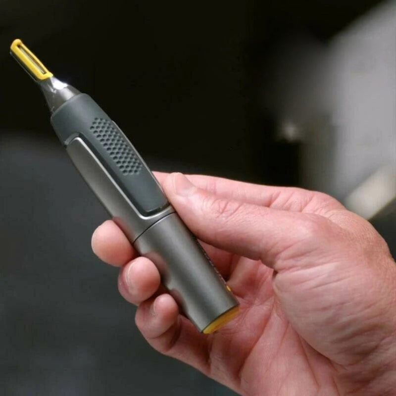 Men's Precision Trimmer | Ultra-Fine Head | Cordless Ergonomic Handle | LED Light