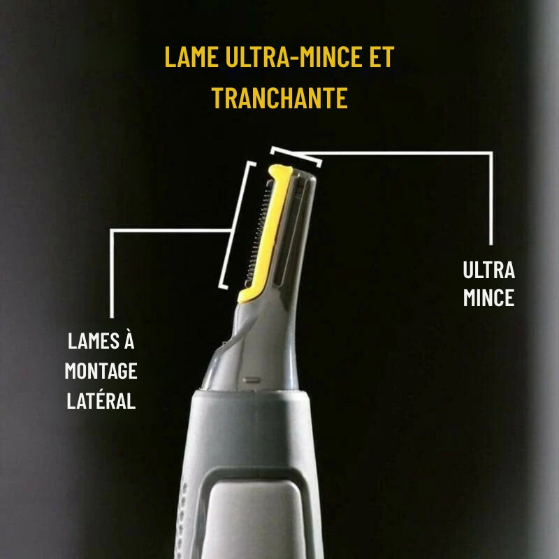 Men's Precision Trimmer | Ultra-Fine Head | Cordless Ergonomic Handle | LED Light