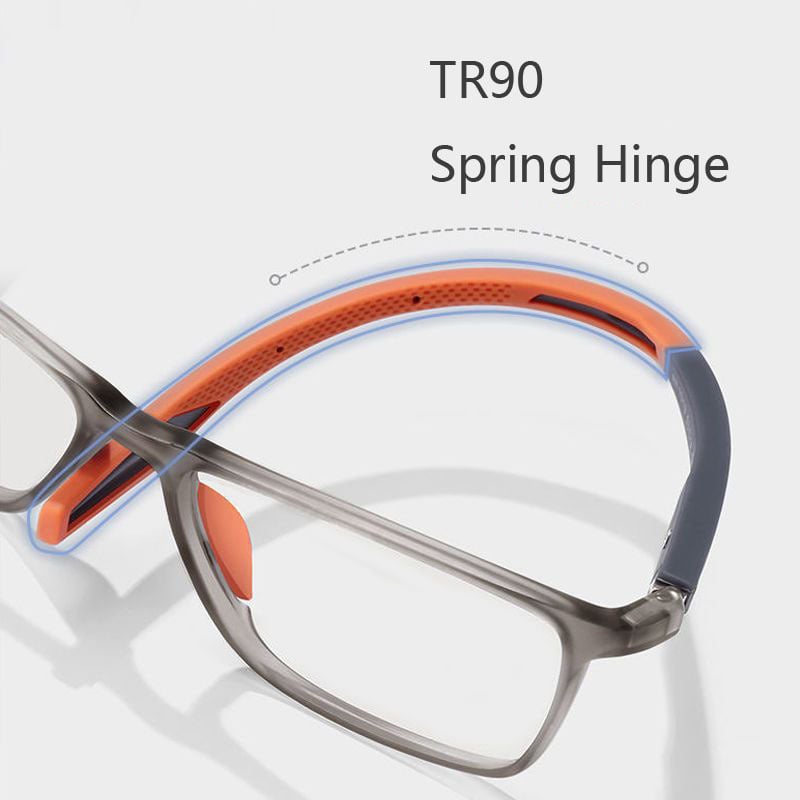 Men’s Reading Glasses | Anti-Blue Progressive Lenses | Ultra-Light Titanium Frame
