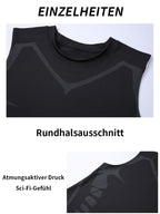 Men's Shaping Vest | Seamless Ultra-Thin Compression | Neoprene Blend | Comfortable Fit
