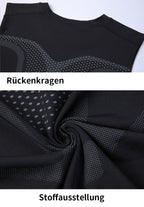 Men's Shaping Vest | Seamless Ultra-Thin Compression | Neoprene Blend | Comfortable Fit
