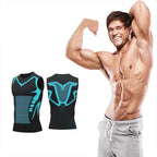 Men's Shaping Vest | Seamless Ultra-Thin Compression | Neoprene Blend | Comfortable Fit