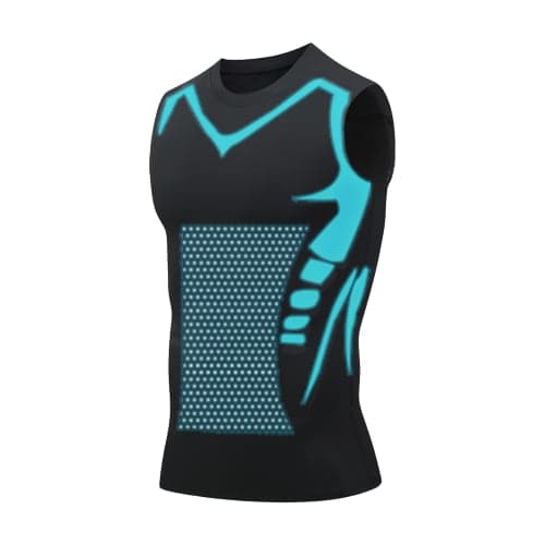 Men's Shaping Vest | Seamless Ultra-Thin Compression | Neoprene Blend | Comfortable Fit