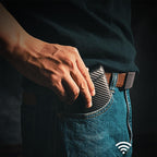 Men's Slim Wallet | RFID-Blocking Money Clip | Genuine Leather | Front-Pocket Carry