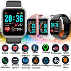 Men's Smartwatch | Fitness & Health Tracker | Heart Rate, Blood Pressure & Blood Oxygen Monitoring