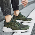 Men's Sneakers | Breathable Mesh Upper | Lace-Up Closure & Non-Slip Grip Sole | Comfortable Fit
