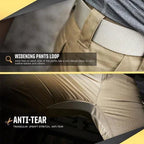 Men's Tactical Cargo Pants | Water-Resistant Ripstop | Multi-Pocket Design | Outdoor Ready