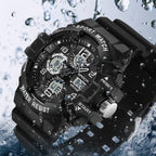 Men's Tactical Digital Watch | Heavy-Duty Waterproof | Resin Band