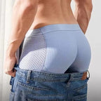 Men's Underwear | Butt-Lift Ice-Silk | Breathable Mesh & Seamless Waistband