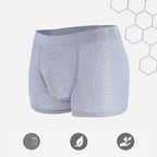 Men's Underwear | Butt-Lift Ice-Silk | Breathable Mesh & Seamless Waistband