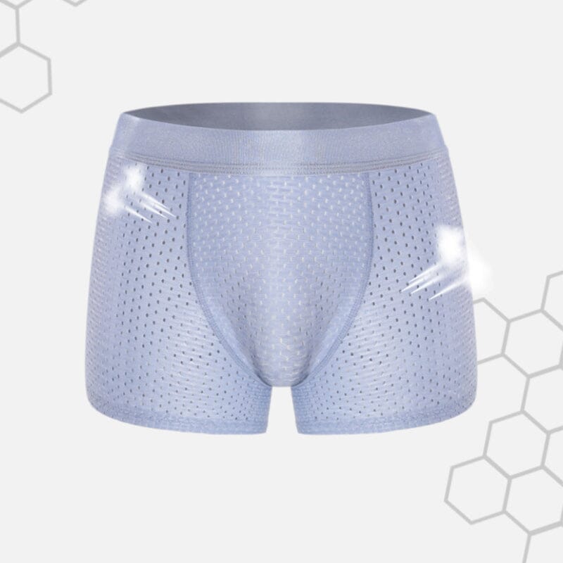 Men's Underwear | Butt-Lift Ice-Silk | Breathable Mesh & Seamless Waistband