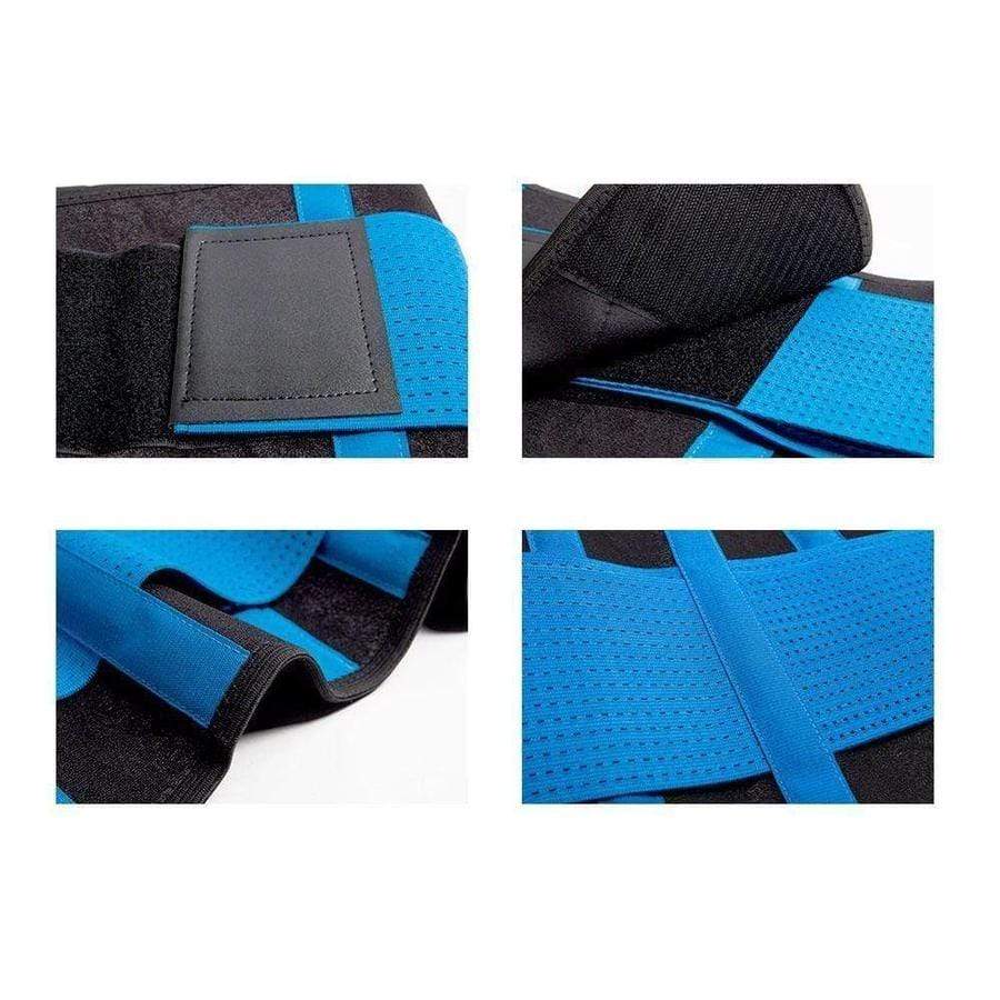 Men's Waist Trainer | Heat-Boosting Sweat Trimmer | Back Support & Posture | Comfortable Fit