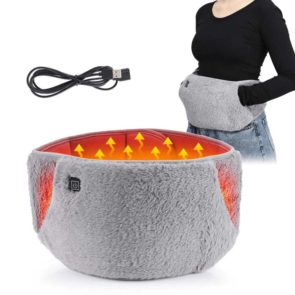 Menstrual Heating Belt | Rechargeable Heat Therapy | Soft Breathable Fabric & Adjustable Fit