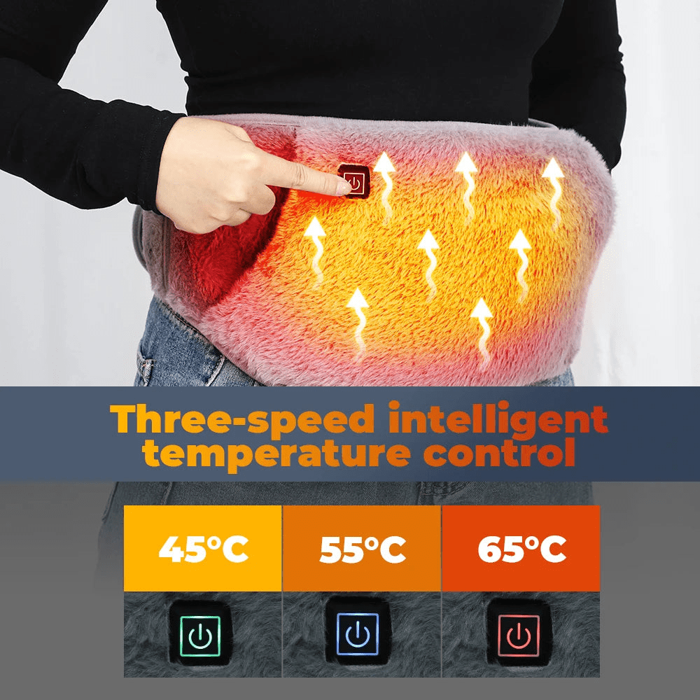 Menstrual Heating Belt | Rechargeable Heat Therapy | Soft Breathable Fabric & Adjustable Fit
