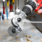 Metal Cutting Attachment for Drill | Heavy-Duty Cutter | Hardened Steel Blades | Precise Alignment