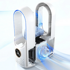 Mini Portable Air Conditioner | Bladeless Silent USB-Powered | 6-Speed & Timer