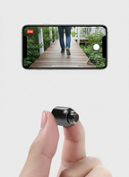 Mini WiFi Security Camera 2-Pack | Full HD | Wide-Angle Night Vision | Magnetic Mount & SD Card