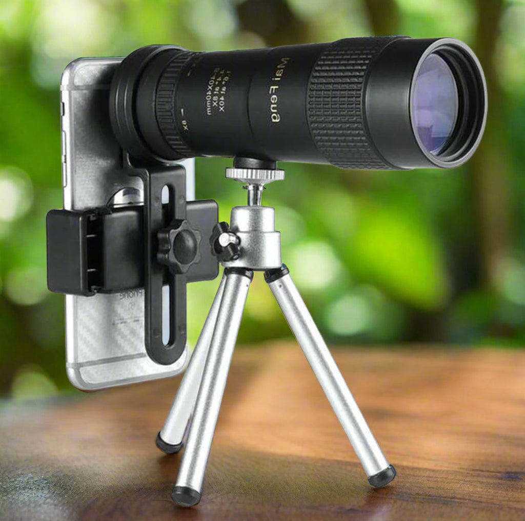 Monocular Telescope for Bird Watching | Up to 300X Zoom | Night Vision & Autofocus
