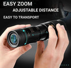 Monocular Telescope for Bird Watching | Up to 300X Zoom | Night Vision & Autofocus