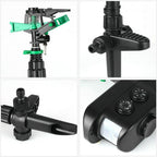 Motion-Activated Animal Repellent Sprinkler | Solar-Powered | Water-Saving