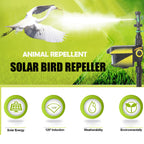 Motion-Activated Animal Repellent Sprinkler | Solar-Powered | Water-Saving