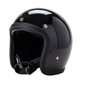 Motorcycle Helmet | Vintage Low-Profile | Fiberglass Shell & Removable Liner | DOT & ECE Approved