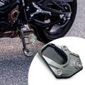 Motorcycle Kickstand Extension Plate | Anti-Slip Wide Base | Aluminum | Enhanced Stability