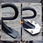 Motorcycle Kickstand Extension Plate | Anti-Slip Wide Base | Aluminum | Enhanced Stability