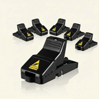 Mouse Traps 6-Pack | Heavy-Duty Sensitive Trigger | Stainless Steel Spring & Reusable | Safe to Use