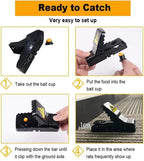 Mouse Traps 6-Pack | Heavy-Duty Sensitive Trigger | Stainless Steel Spring & Reusable | Safe to Use