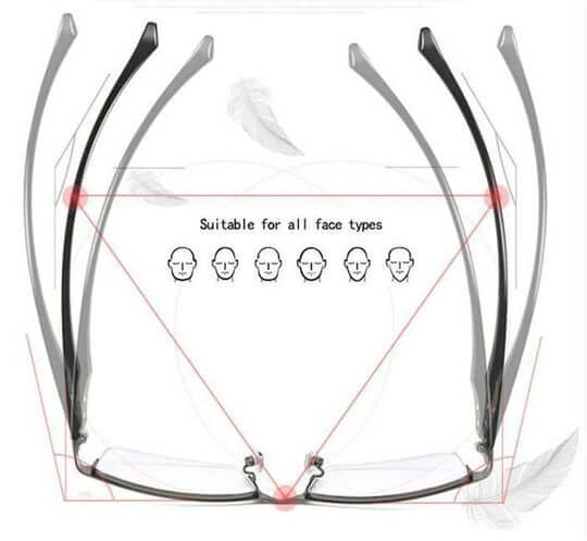 Multifocal Glasses | Automatic Vision Adjustment | Blue Light & UV Protection