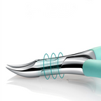 Nail Scissors for Seniors | Precision Curved Blades | Stainless Steel | Comfortable Grip