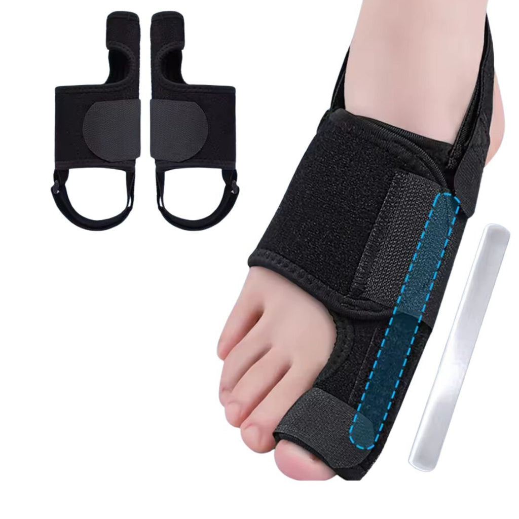Night Splint for Hallux Valgus | Ergonomic Adjustable Design | Velcro Strap & Comfortable Fit