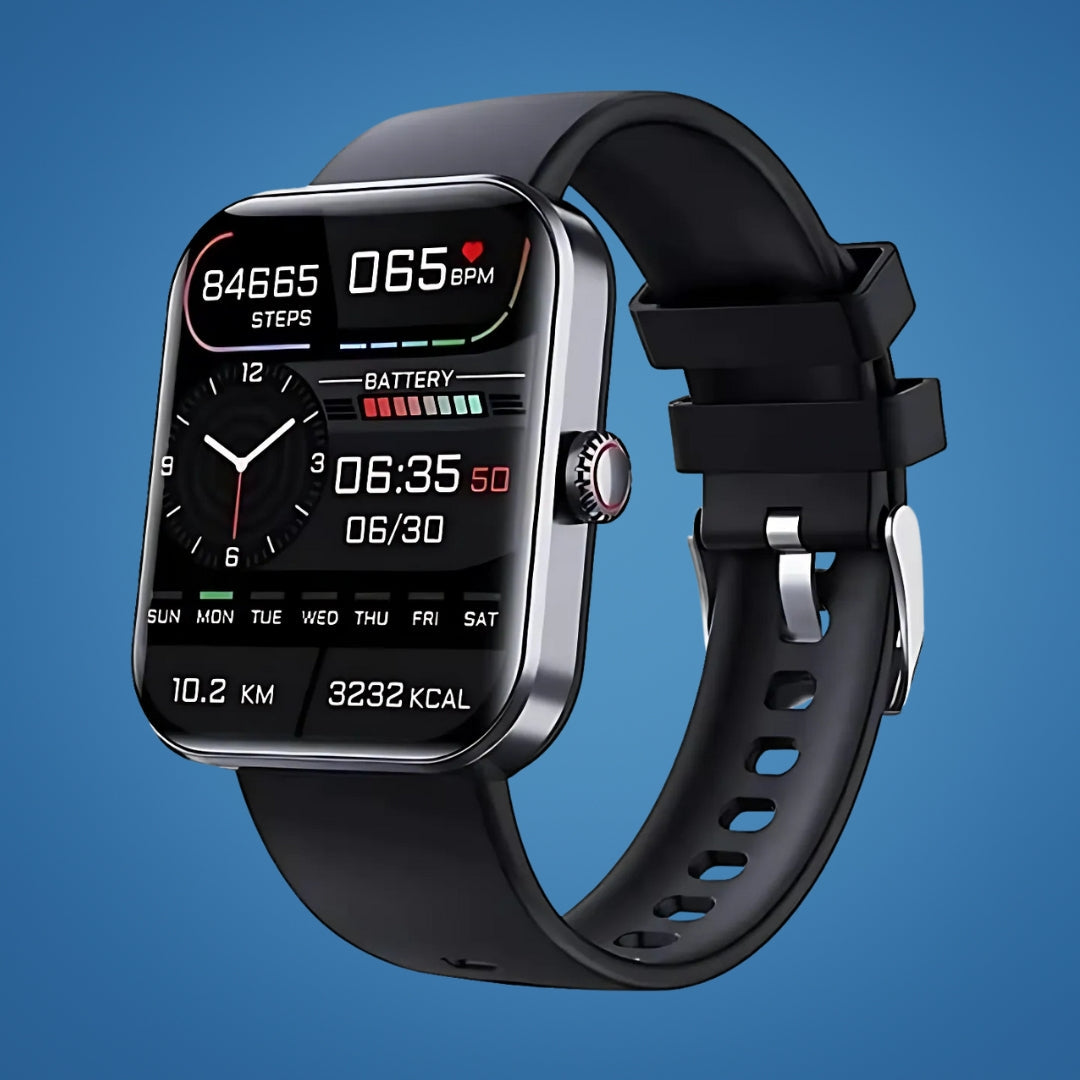 Non-Invasive Blood Glucose Smartwatch | Real-Time Monitoring | Trend Tracking & Alerts