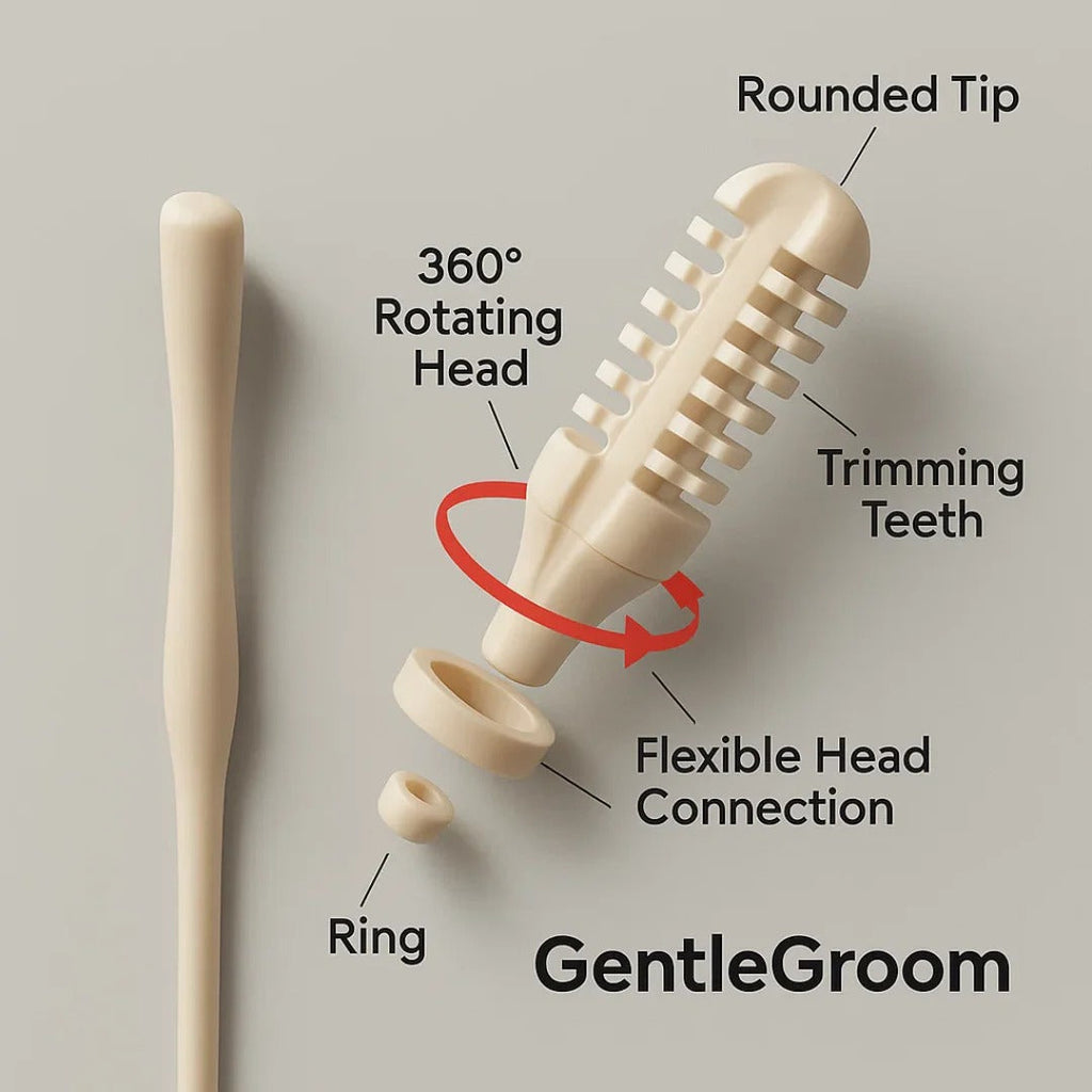 Nose Hair Trimmer for Men & Women | 360° Rotating Head | Ergonomic Grip & Travel-Friendly