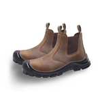 Orthopedic Work & Safety Boots | Ergonomic Ankle Boot | Waterproof Leather & Steel Toe