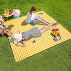 Outdoor Picnic Blanket | Waterproof Backing | Foldable & Lightweight | Soft Acrylic Top