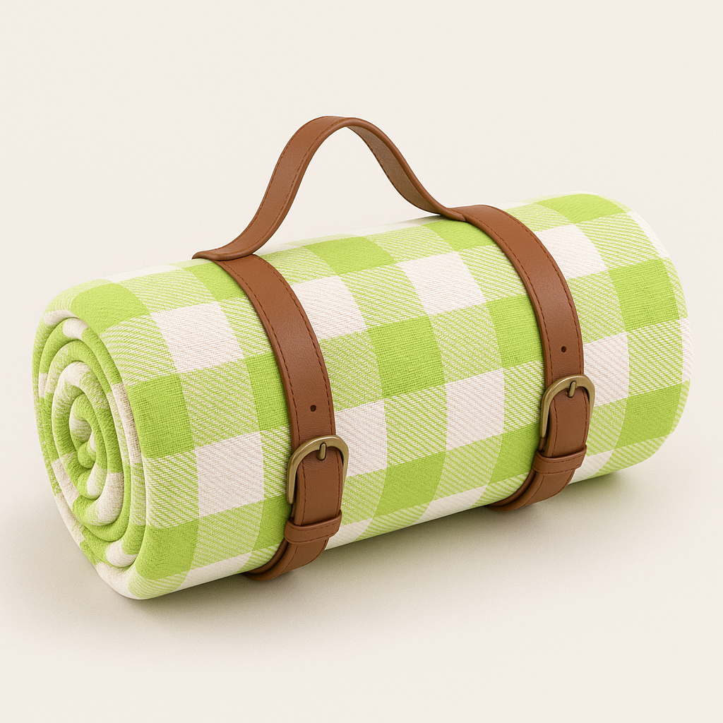Outdoor Picnic Blanket | Waterproof Backing | Foldable & Lightweight | Soft Acrylic Top