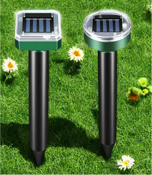 Outdoor Rodent & Pest Repeller | Solar Ultrasonic Variable-Frequency | Weatherproof | Chemical-Free